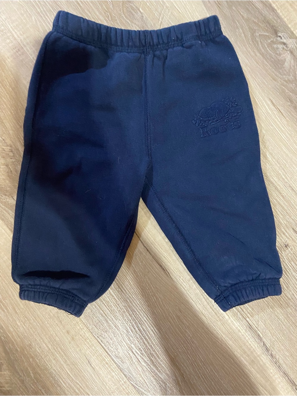 Roots Navy Kids Sweatpants with Elastic Ankles